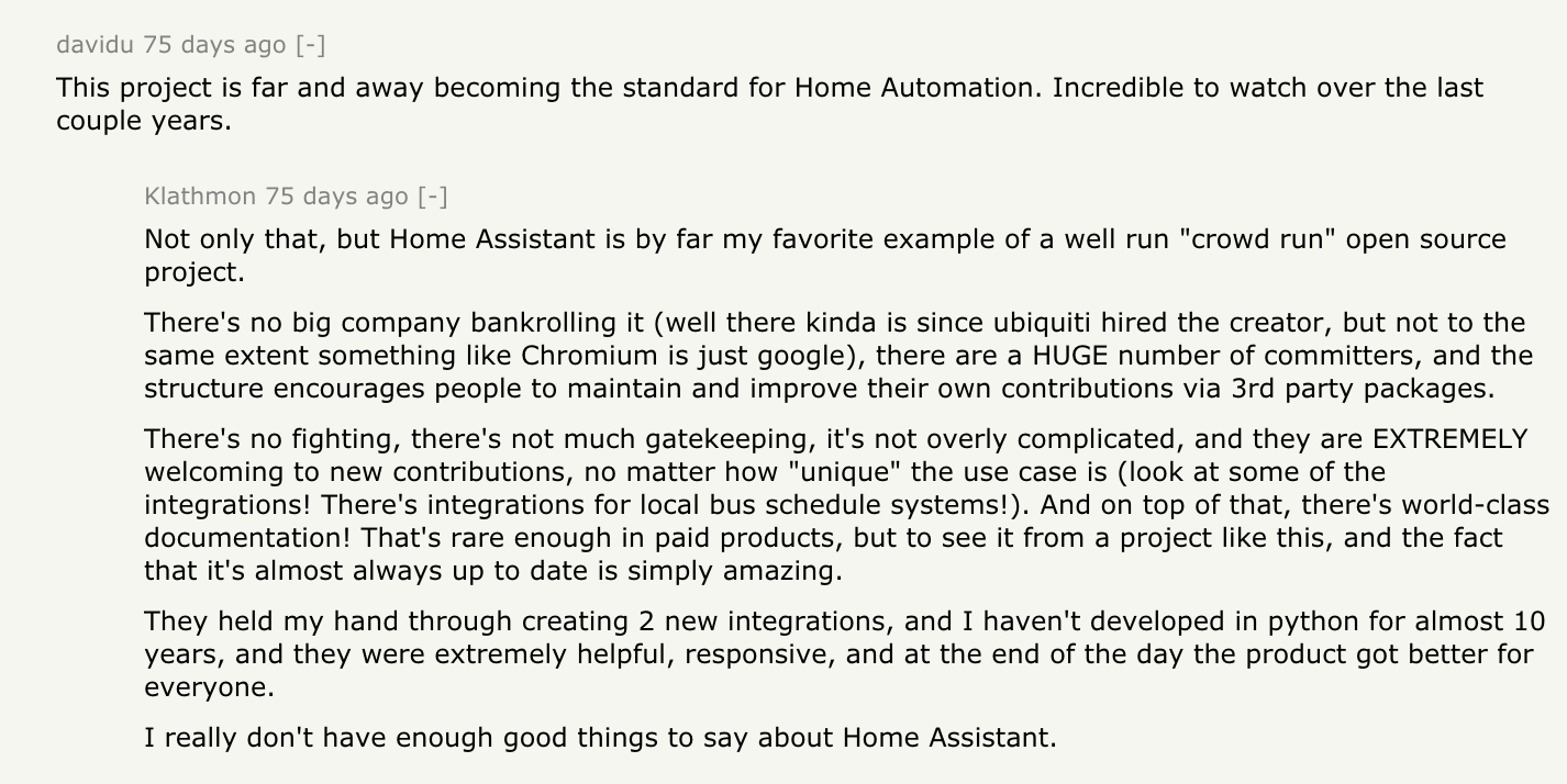 10 years Home Assistant
